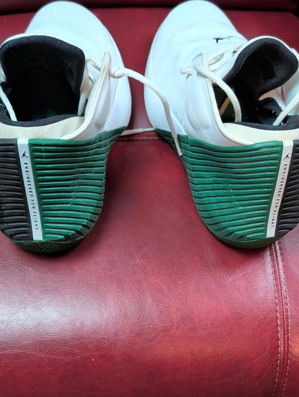Jordan Why Not Zer0.1 Low TB Men's White Black Pine Green Size 13 Men's
